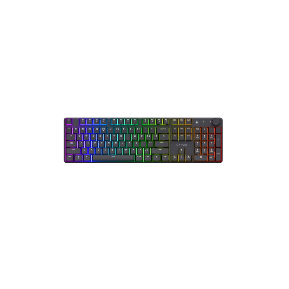 Teclado Gamer trust Gxt 868 Torix Mecanico Negro Inalambrico Trust Caja de carton x 1 Und undefined