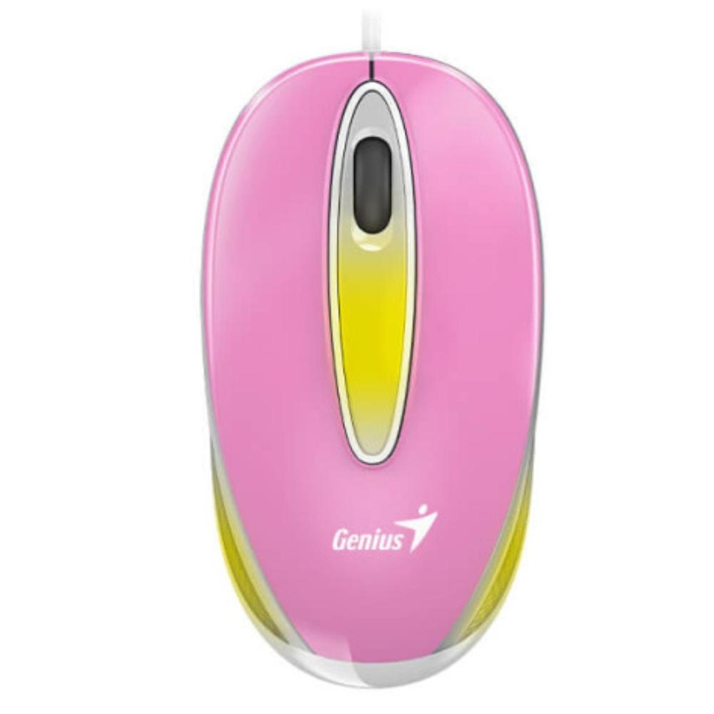 Mouse Genius Alámbrico DX-MINI Rosa GENIUS Caja de Carton x 1 Und undefined