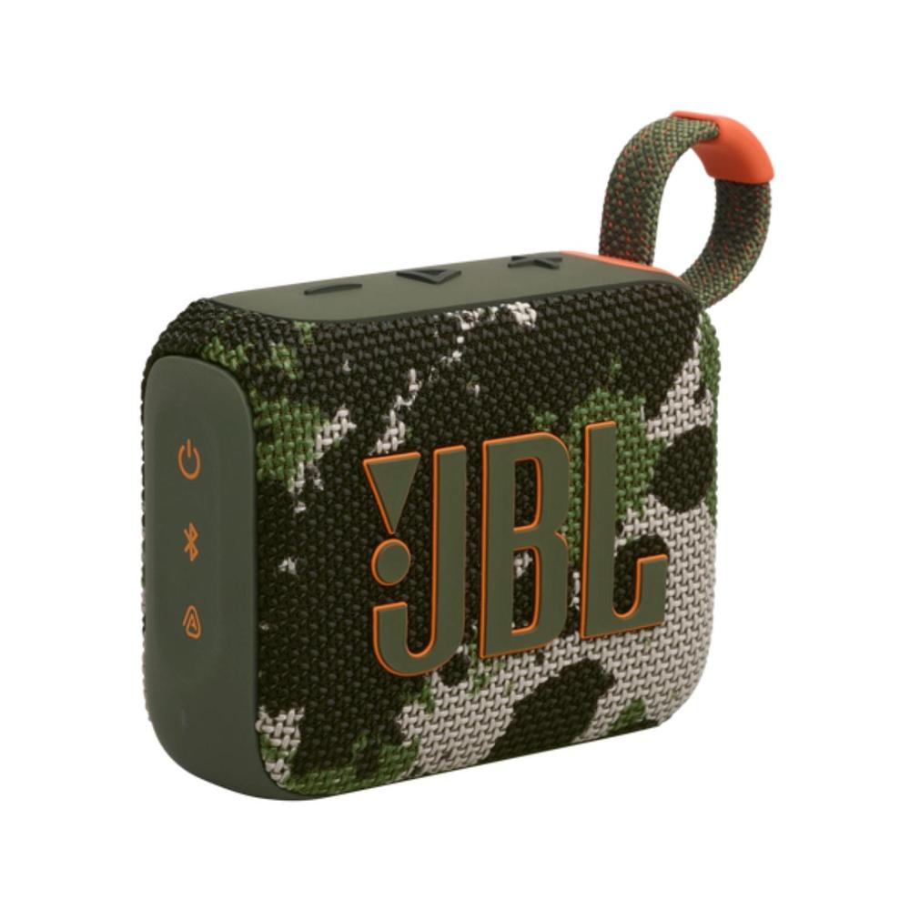 Parlante JBL GO 4 Bluetooth Ultra portátil Color Verde Camuflado (Squad) JBL Caja de carton x 1 Und undefined