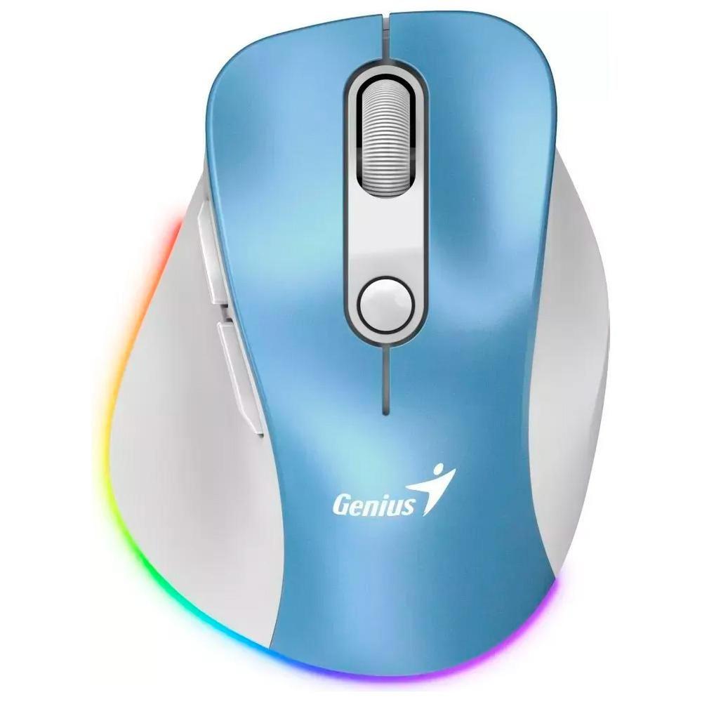 Mouse Inalámbrico Genius Ergo 9000s Pro Azul GENIUS Caja de Carton x 1 Und El Mouse Inalámbrico Genius Ergo 9000s Pro Azul está diseñado para ofrecer una experiencia superior en cada uso. Fabricado con materiales resistentes, combina rendimiento, durabilidad y un diseño atra
