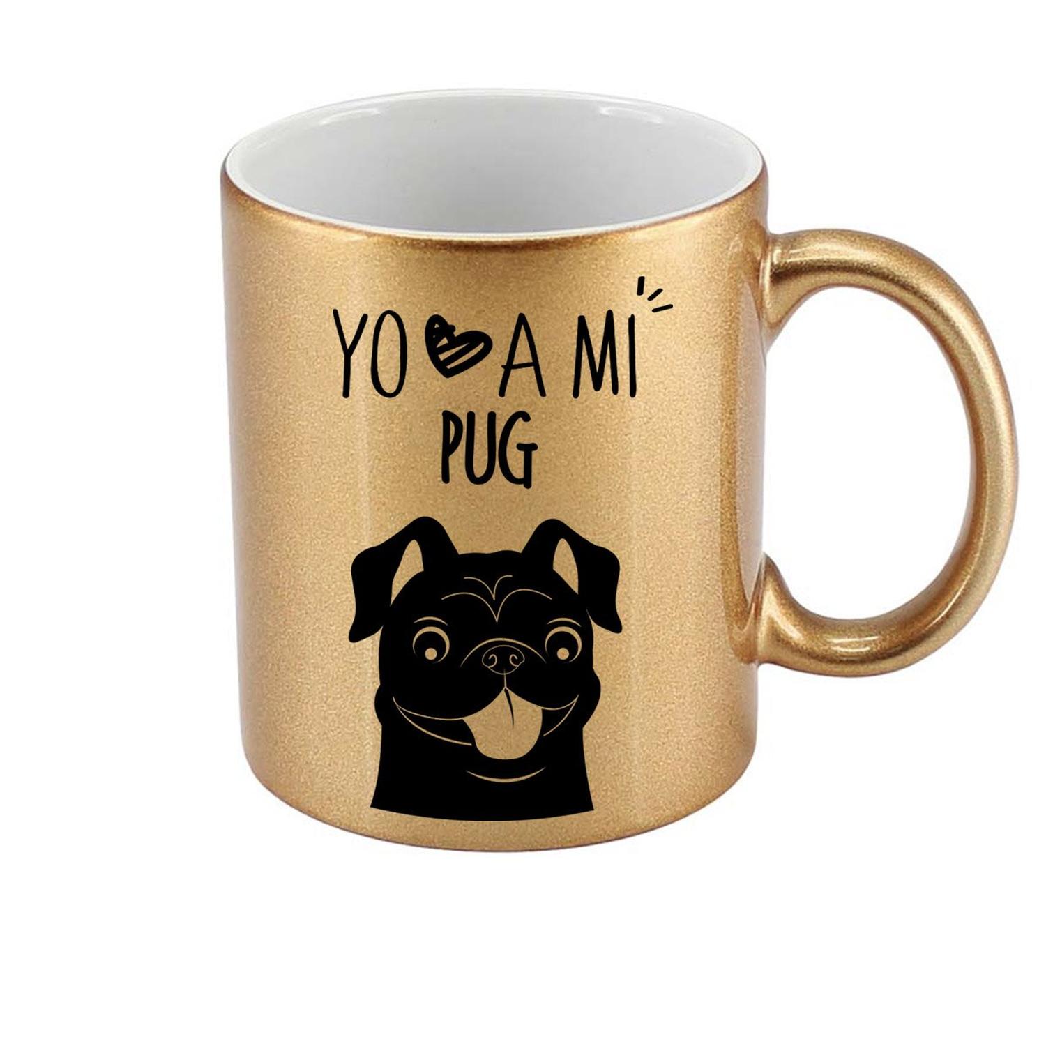 TAZÓN COLOR PUG NEGRO - 2