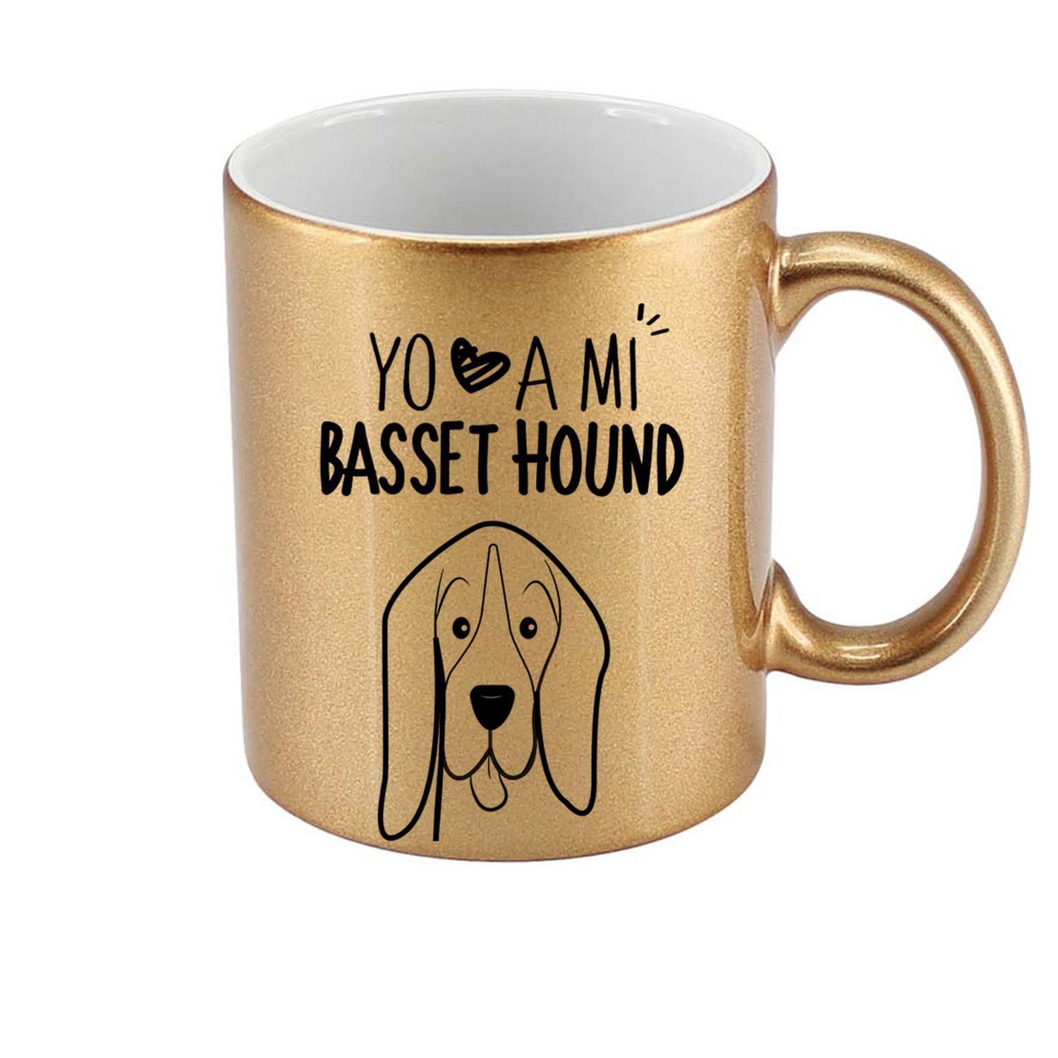 TAZÓN COLOR BASSET HOUND - 2