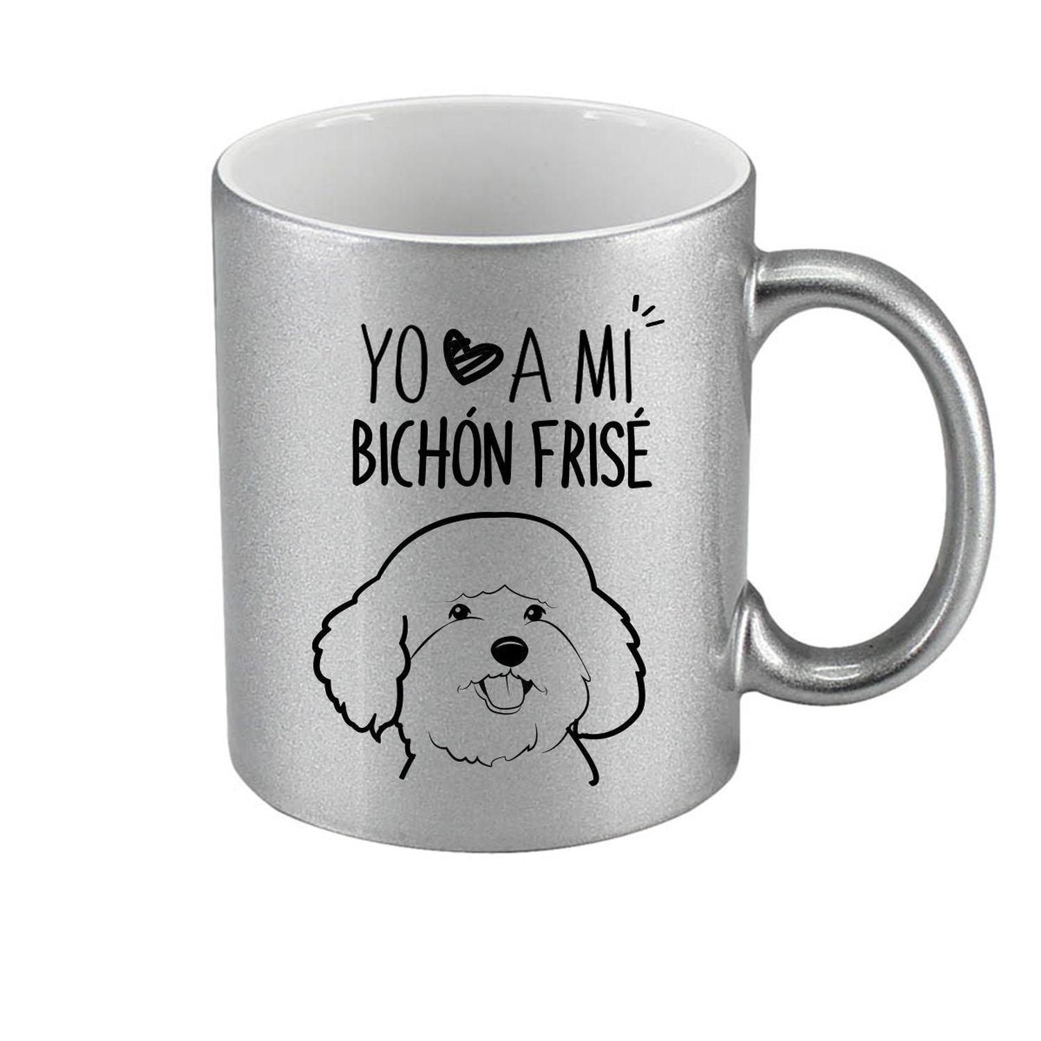 TAZÓN COLOR BICHON FRISE - 1