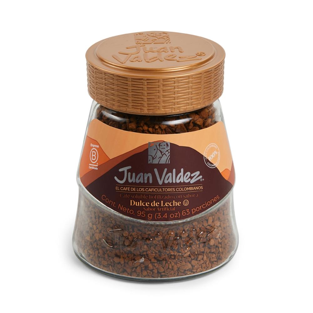 Café Juan Valdez Liofilizado Dulce de Leche 95gr Juan Valdez bolsa 95 gr x 1 Café Juan Valdez Liofilizado Dulce de Leche 95gr Juan Valdez bolsa 95 gr x 1
