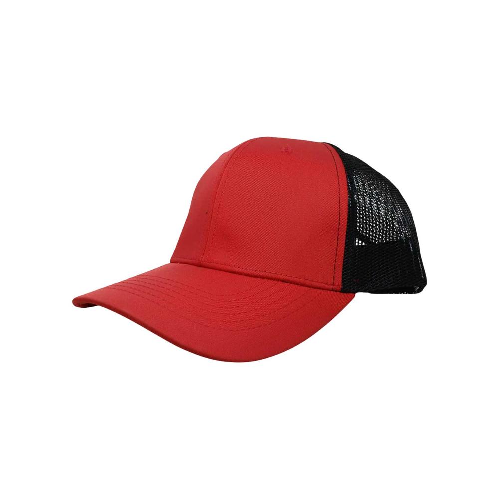Gorra Malla Camionero Deportiva Beisbol Cachucha Trucker Cap rojo Talla única VELBROS Gorra malla basic x1 x 1