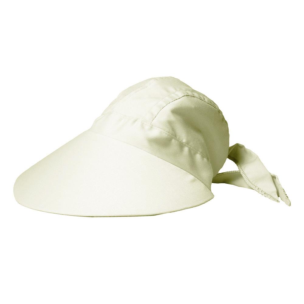 Gorra Visera Jardin Sol Cachucha Ala Ancha Mujer Dama Pava crema Talla única VELBROS Gorra visera jardin x1 x 1