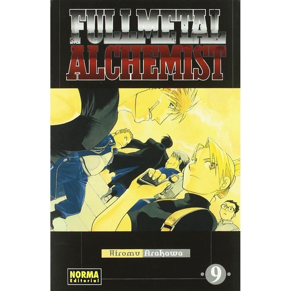 Fullmetal Alchemist No. 9 Editorial Norma Libro x 1.0 FULLMETAL ALCHEMIST 09   Autores:Hiromu Arakawa  Colecciones:CÓMIC MANGA  Editoriales:NORMA Editorial  Series:FULLMETAL ALCHEMIST   Los hermanos Edward y Alphonse Elric viven en un mundo donde la magi