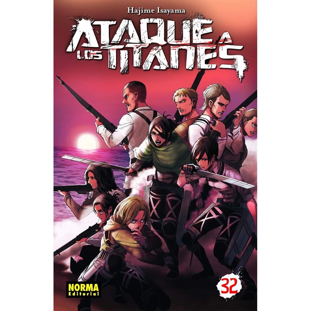 Ataque A Los Titanes No. 32 Editorial Norma Libro x 1.0 ATAQUE A LOS TITANES 32 Autores:Hajime Isayama Colecciones:CÓMIC MANGA Editoriales:NORMA Editorial Series:ATAQUE A LOS TITANES ¿EN QUÉ SE HA CONVERTIDO EREN? ¿EN UN SALVADOR O EN UN GENOCIDA?