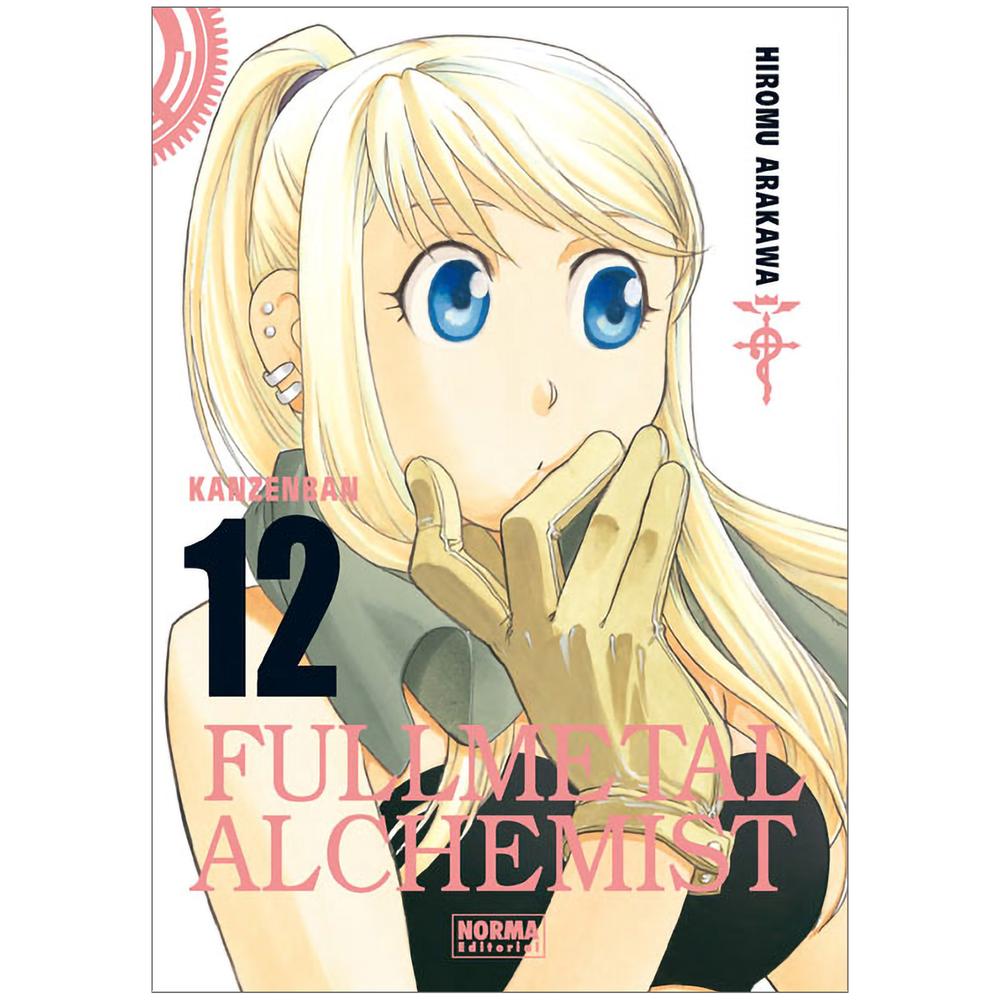 Fullmetal Alchemist Kanzenban No. 12 Editorial Norma Libro x 1.0 FULLMETAL ALCHEMIST KANZENBAN 12   Autores:Hiromu Arakawa  Colecciones:CÓMIC MANGA  Editoriales:NORMA Editorial  Series:FULLMETAL ALCHEMIST KANZENBAN   LOS SOLDADOS DE BRIGGS NO ESTÁN DISPUESTOS A DEJ