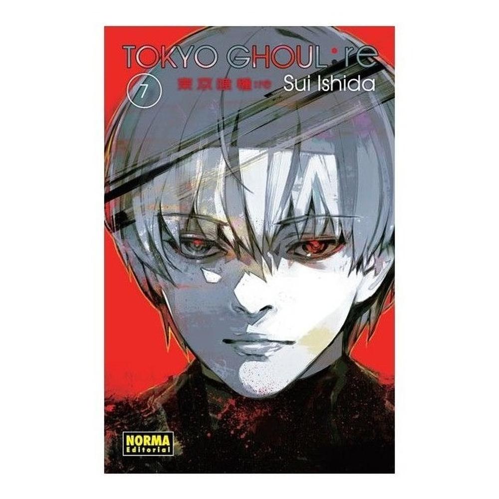 Tokyo Ghoul: Re No. 7 Editorial Norma Libro x 1.0 TOKYO GHOUL:re 7  ¡LA CCG AHORA ARREMETE CONTRA EL ÁRBOL AOGIRI!> Ha pasado medio año desde el asalto a la familia Tsukiyama, y la CCG tiene un nuevo objetivo: ataca la base del Árbol Aogirien Isla Ru