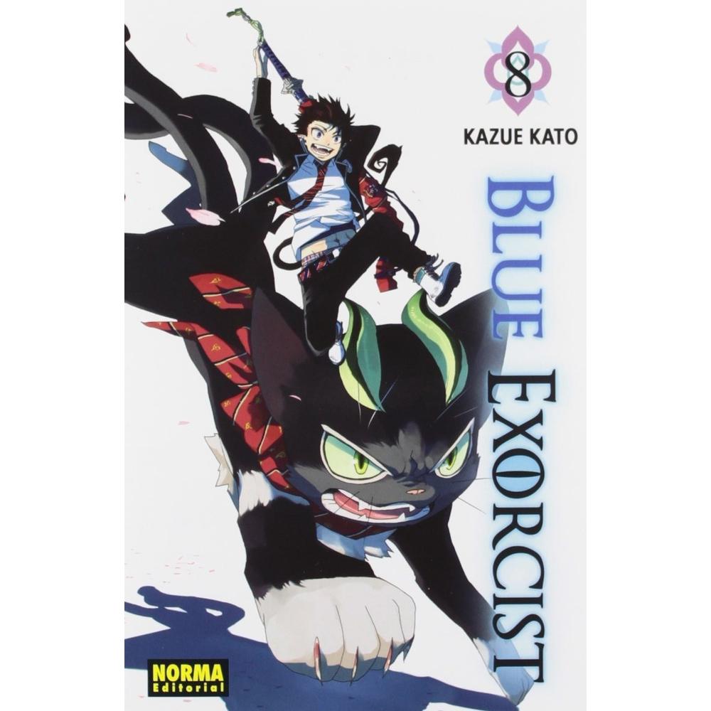 Blue Exorcist No. 8 Editorial Norma Libro x 1.0 BLUE EXORCIST 08 Autores:Kazue Kato Colecciones:CÓMIC MANGA Editoriales:NORMA Editorial Series:BLUE EXORCIST ¡LA TRAGEDIA SE CIERNE SOBRE KIOTO, Y SOLO LOS OKUMURA PUEDEN EVITARLA! Todoh le ha