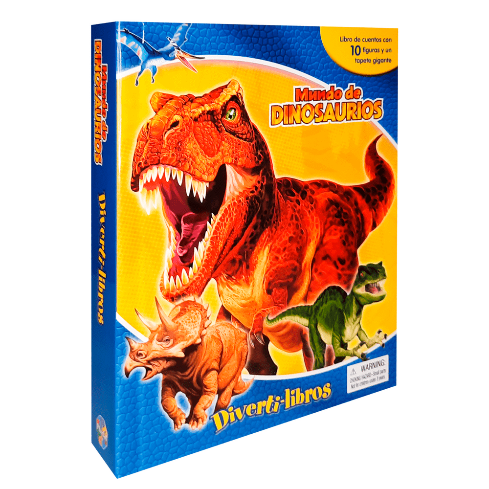Diverti Libros - Mundo De Dinosaurios Phidal Libro x 1.0 DIVERTILIBROS-MUNDO DE DINOSAURIOS  Formato: Libro físico Autor: Phidal Publishing Inc Editorial: Phidal Colección: Infantil Año: 2022 Idioma: Español Encuadernación: Tdu Dimensiones: Undefined Isbn13