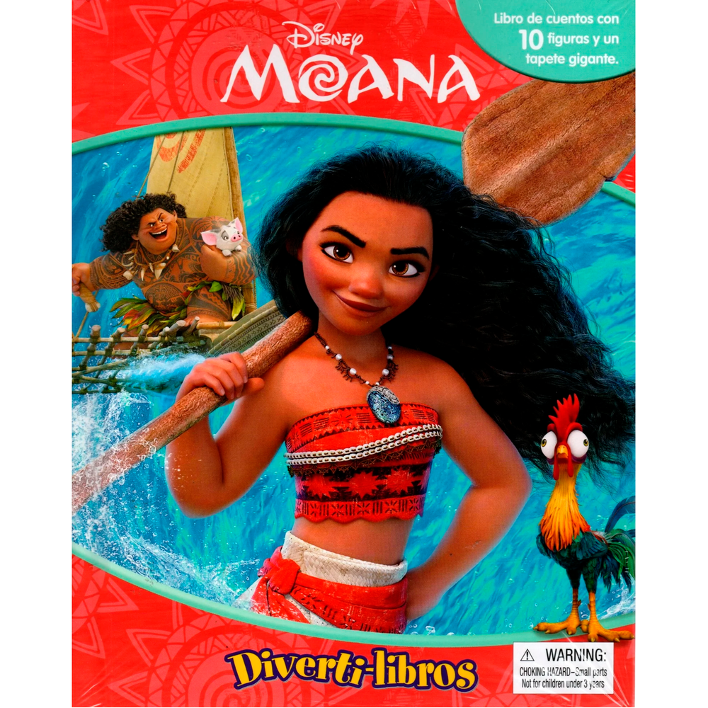 Diverti-Libros. Moana. Disney Phidal Libro x 1.0 DIVERTILIBROS-DISNEY MOANA Formato: Libro físico Autor: Phidal Publishing Inc Editorial: Phidal Colección: Infantil Año: 2022 Idioma: Español Encuadernación: Tdu Dimensiones: 25 x 20 cm Isbn13: 97827