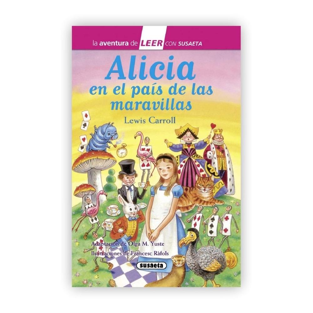 Alicia En El Pais De Las Maravillas. Nivel 3. Lewis Carroll Susaeta Ediciones Libro x 1.0 Alicia en el país de las maravillas  Alicia en el país de las maravillas narra aventuras sin moraleja, al contrario de lo que era costumbre en los escritos de la época. El autor, Lewis Carroll, era un