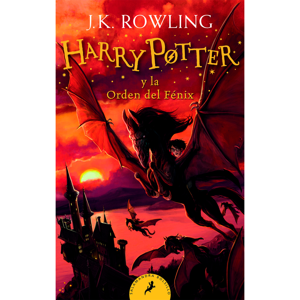 Harry Potter 5 Y La Orden Del Fénix. J. K. Rowling Salamandra Libro x 1.0 Harry Potter y la Orden del Fénix   J. K. Rowling  «El director cree que no es conveniente que eso continúe ocurriendo. Quiere que te enseñe a cerrar tu mente al Señor Tenebroso.»  Son malos tiempos p