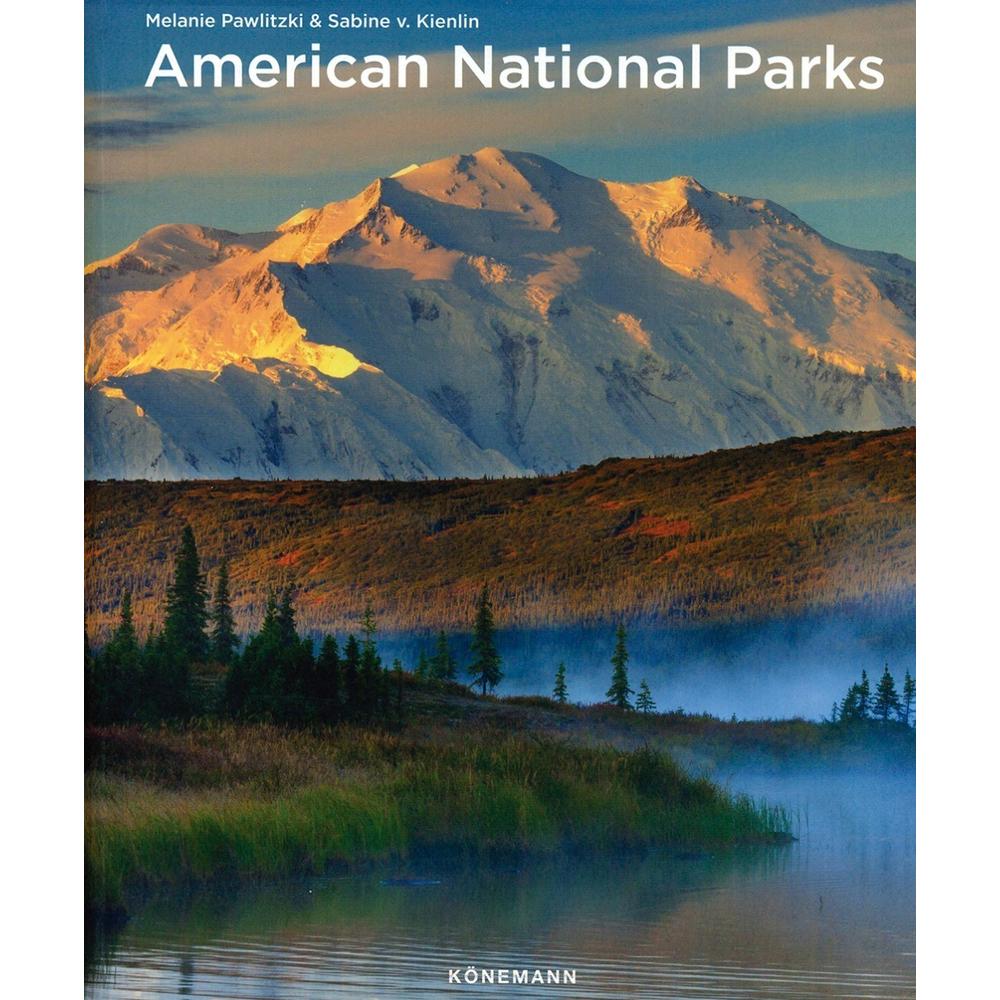 American National Parks. Flexo Konemann Libro x 1.0 AMERICAN NATIONAL PARKS FLEXO Wide, breathtaking landscapes, crystal-clear, blue lakes, high, snow-covered mountain peaks, but also wild grizzlies, buffalos, mustangs, and rare animal species: this