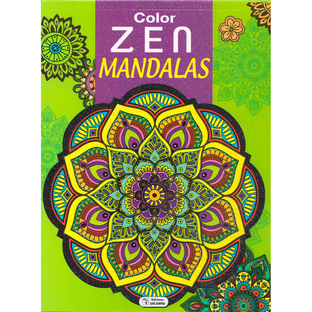 Mandalas. Verde. Color Zen Ediciones Saldana Libro x 1.0 MANDALAS. VERDE / COLOR ZEN Colorear mandalas no sólo es cosa de juegos infantiles. Tengamos la edad que tengamos, coger una libreta llena de siluetas en un estado que nos aporta múltiples ventajas