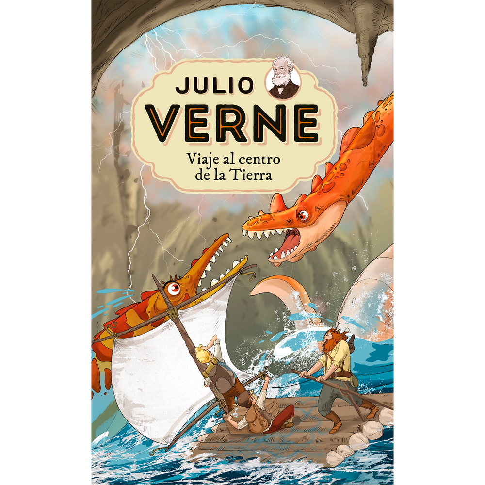 Viaje al centro de la tierra. Julio Verne Molino Libro x 1.0 