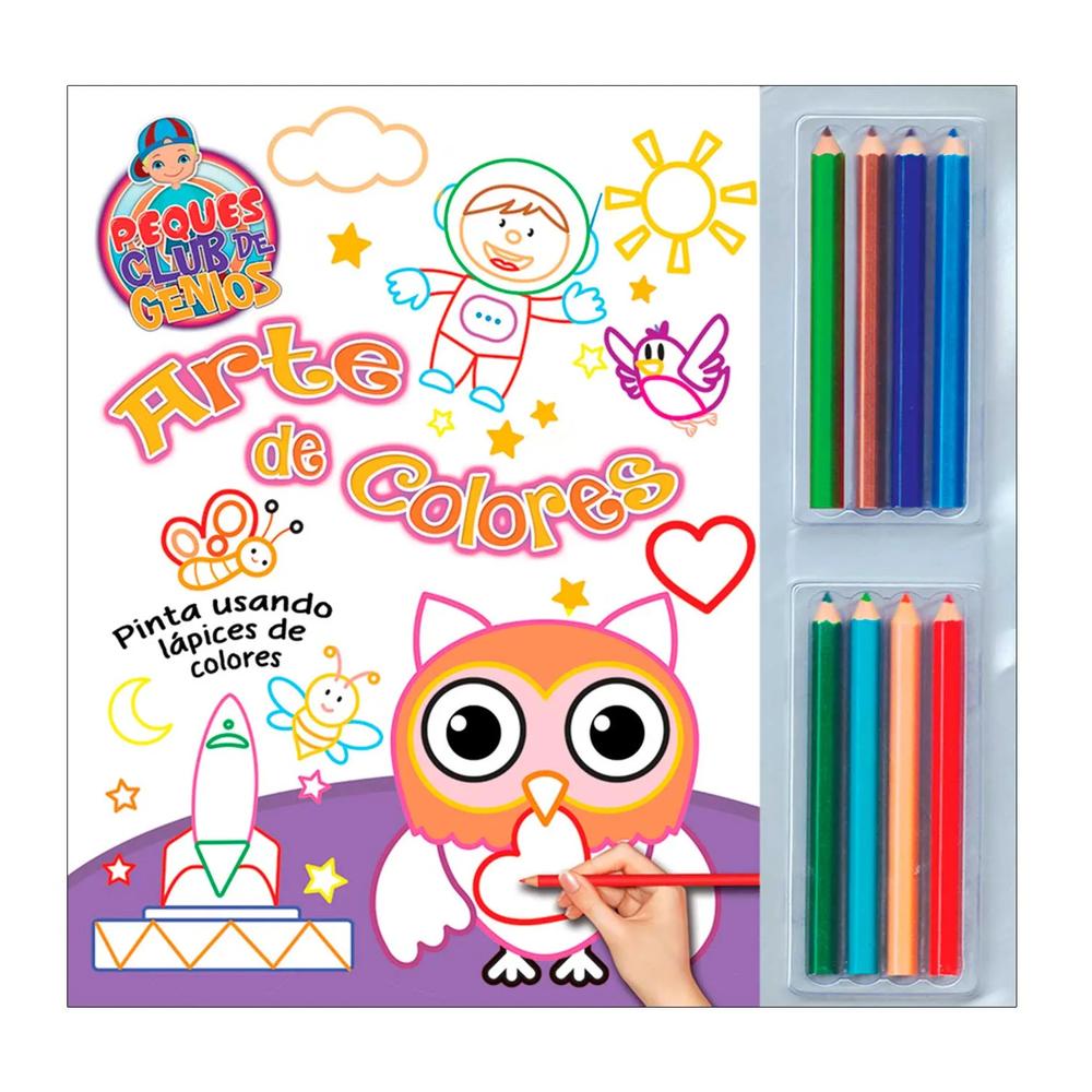 Peques Club De Genios. Arte De Colores Latinbooks Libro x 1.0