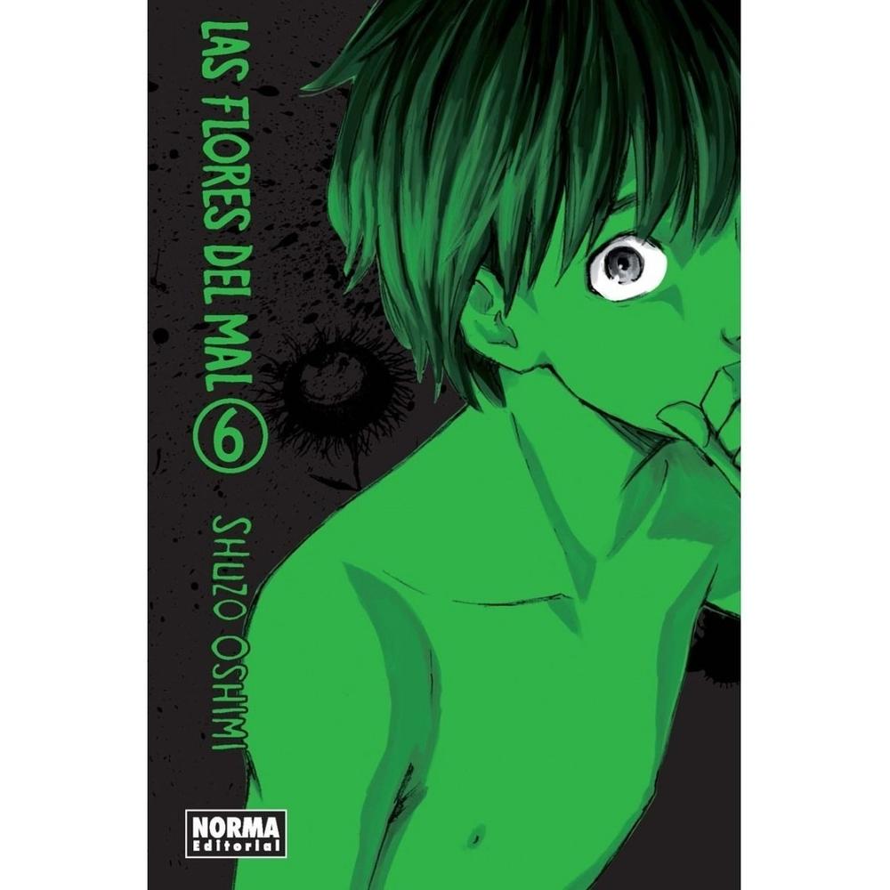 Las Flores Del Mal No. 6 Editorial Norma Libro x 1.0 LAS FLORES DEL MAL 6   Autores:Shuzo Oshimi  Colecciones:CÓMIC MANGA  Editoriales:NORMA Editorial  Series:LAS FLORES DEL MAL   Kasuga, desorientado después de que Saeki destruya su base secreta, sigue