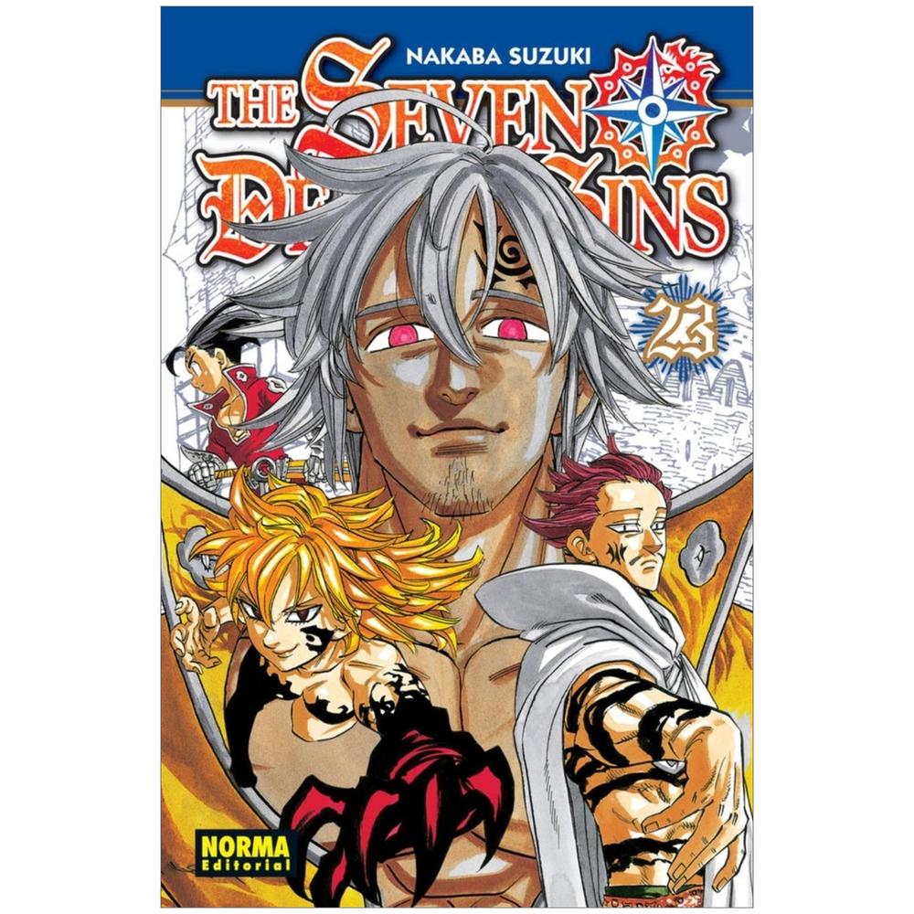 The Seven Deadly Sins No. 23 Editorial Norma Libro x 1.0 THE SEVEN DEADLY SINS 23   Autores:Nakaba Suzuki  Colecciones:CÓMIC MANGA  Editoriales:NORMA Editorial  Series:THE SEVEN DEADLY SINS   ¡POR FIN SE REVELA LA VERDAD DE CÓMO SE FORMARON LOS SEVEN DEADLY
