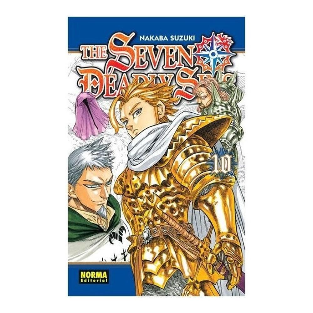 The Seven Deadly Sins No. 10 Editorial Norma Libro x 1.0 THE SEVEN DEADLY SINS 10 Autores:Nakaba Suzuki Colecciones:CÓMIC MANGA Editoriales:NORMA Editorial Series:THE SEVEN DEADLY SINS ISBN 9788467922882 Fecha de venta 23/6/2016 Formato Tapa blanda con