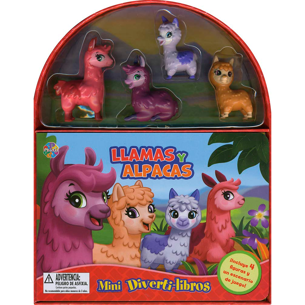 Mini Divertí Libros. Llamas Y Alpacas Phidal Libro x 1.0 undefined