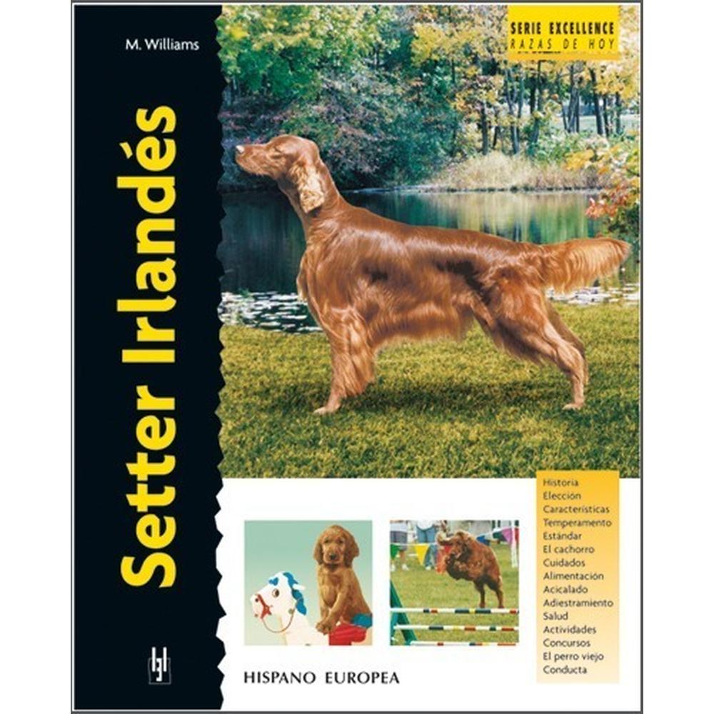 Setter Irlandés. Excellence Hispano Europea Libro x 1.0 SETTER IRLANDES (EXCELLENCE)   Setter Irlandés (excellence)  Margaret Williams Esta nueva obra de la colección "Excellence. Razas de hoy" proporciona la más actual y completa información sobre los orí