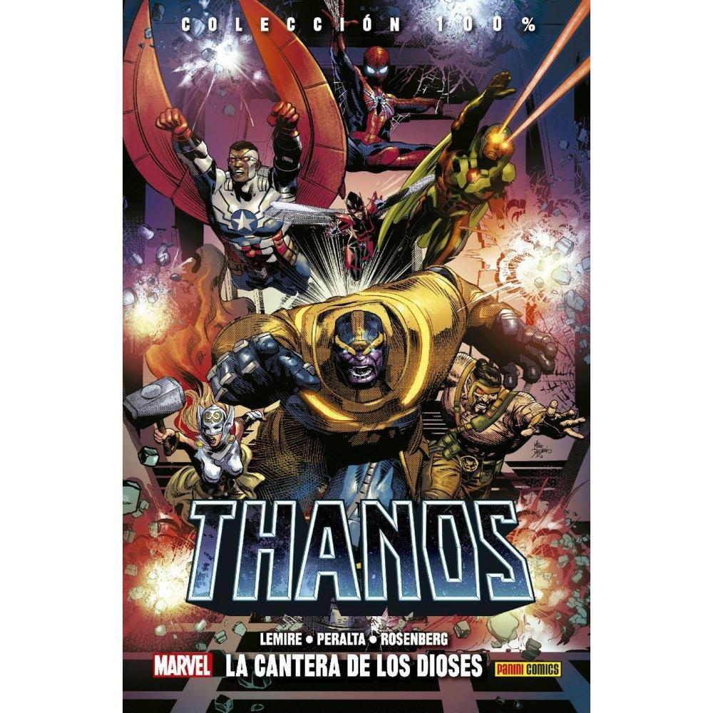 Thanos 2. La Cantera De Los Dioses (t.d) Panini Libro x 1.0 Thanos 2 La cantera de dioses El Dios Loco como nunca habías visto: abandonado e impotente. Thanos hará lo que sea por sobrevivir, aunque eso signifique aceptar la ayuda de quienes odia. Y cuando ll