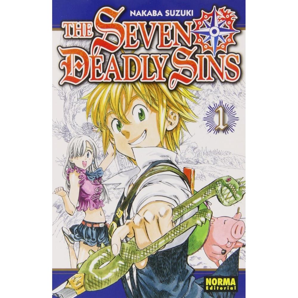 The Seven Deadly Sins No. 1 Editorial Norma Libro x 1.0 THE SEVEN DEADLY SINS 1 Autores:Nakaba Suzuki Colecciones:CÓMIC MANGA Editoriales:NORMA Editorial Series:THE SEVEN DEADLY SINS ¡EL MANGA MÁS ESPERADO! FANTASÍA HEROICA, AVENTURAS Y HUMOR EN EST