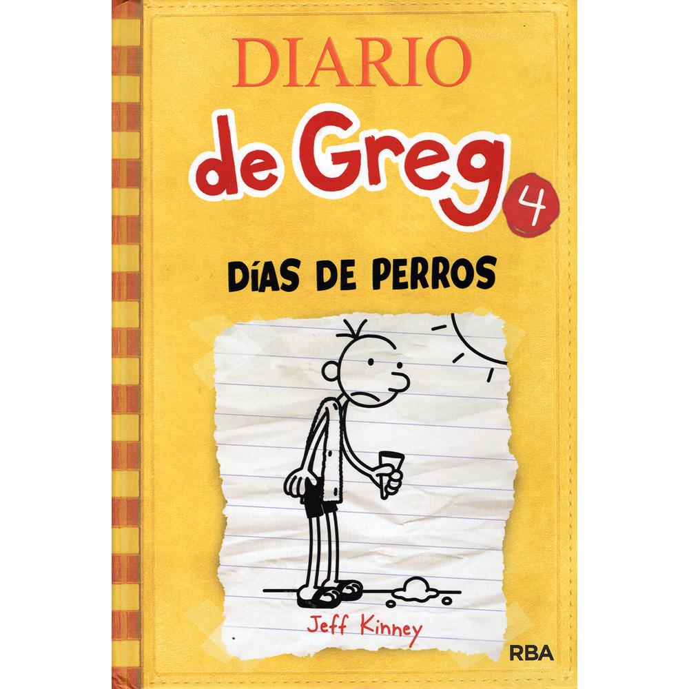 Diario De Greg 4. Días De Perros. Jeff Kinney Rba Libro x 1.0 Diario de Greg 4: Días de Perros   Son las vacaciones de verano, hace un tiempo fabuloso y todo el personal se lo pasa en grande al aire libre. ¿Y dónde está Greg Heffley? Encerrado en casa, con las c