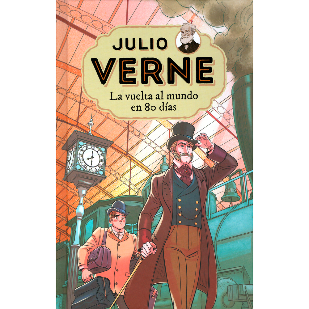 La Vuelta Al Mundo En 80 Días. Julio Verne Molino Libro x 1.0 VUELTA AL MUNDO EN 80 DIAS, LA  ¿Dar la vuelta al mundo en 80 días? ¡Imposible! Solo Phileas Fogg, un excéntrico caballero inglés, se atrevería a intentarlo. La aventura le deparará algunos contratiem