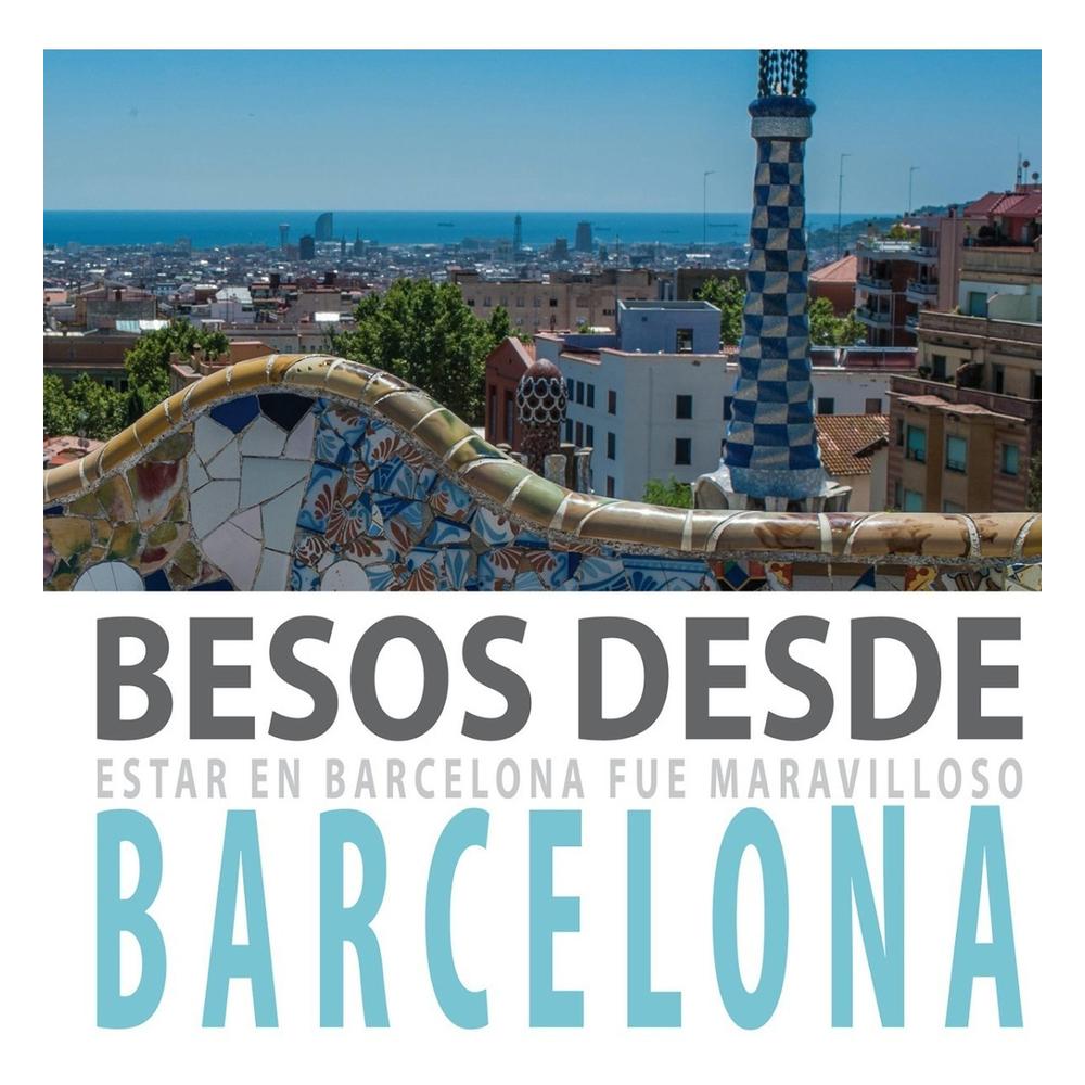 Besos Desde Barcelona (t.d) Ediciones Jaguar Libro x 1.0