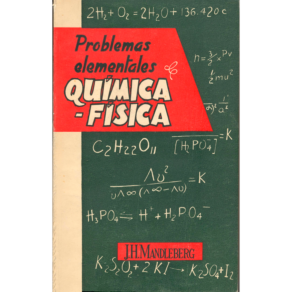 Problemas Elementales De Química Física Generico Libro x 1.0 undefined
