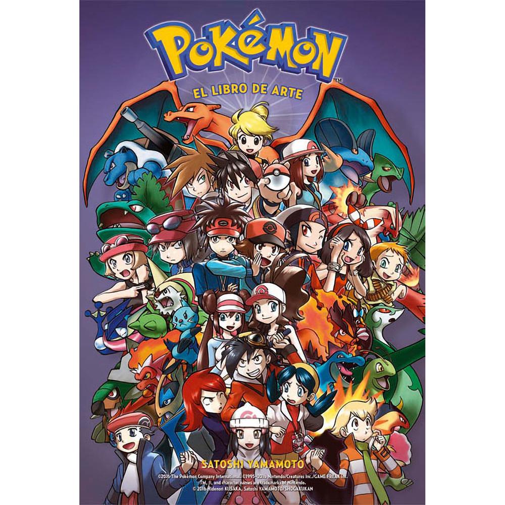 Pokemon: El Libro De Arte Editorial Norma Libro x 1.0 POKEMON: EL LIBRO DE ARTE Gran parte del mérito de Pokémon es debido a las ilustraciones de su dibujante, Satoshi Yamamoto. Este libro de arte recoge una selección de las mejores imágenes de las sa