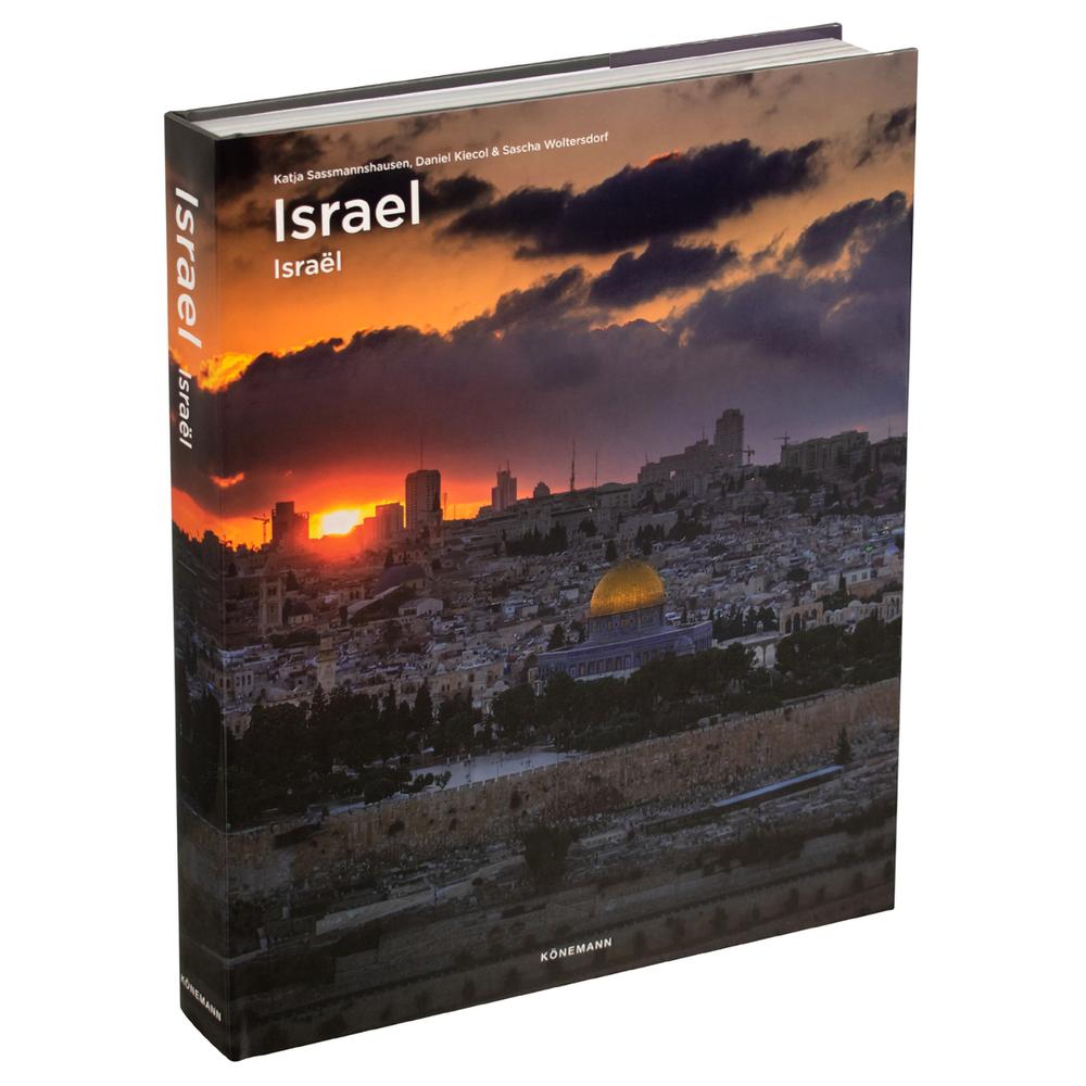 Israel (T.D) Konemann Konemann Libro x 1.0 Israel (T.D) Israel fascina por sus contrastes: tesoros culturales únicos, con sitios bíblicos por un lado y la vida palpitante en metrópolis como Tel Aviv o Jerusalén, por el otro. En más de 350 im