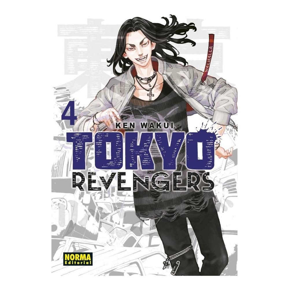 Tokyo Revengers No. 4 Editorial Norma Libro x 1.0 TOKYO REVENGERS No. 4 Autores:Ken Wakui Editoriales:NORMA Editorial Series:TOKYO REVENGERS DA COMIENZO LA BATALLA ENTRE LA TOMAN Y LA WALHALLA: ¡EL HALLOWEEN SANGRIENTO! La batalla del Hallowee