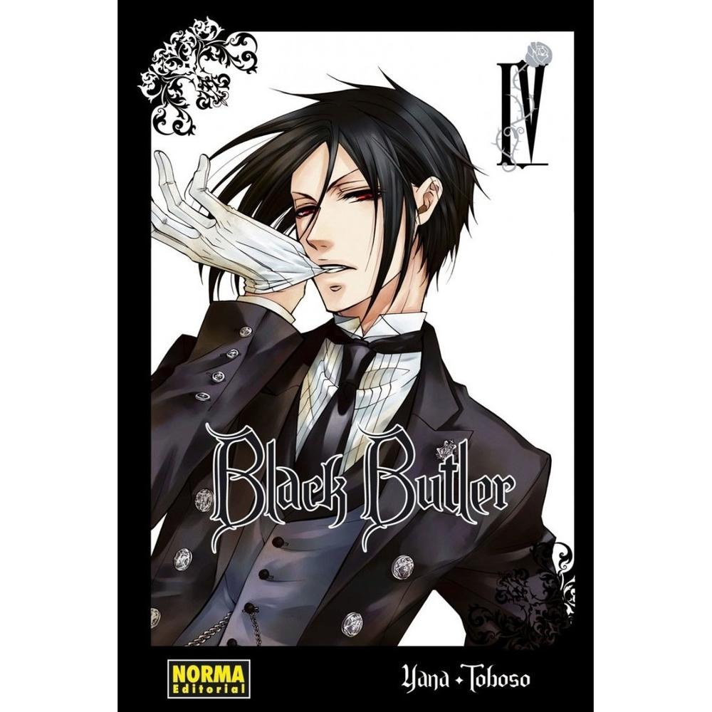 Black Butler No. 4 Editorial Norma Libro x 1.0 BLACK BUTLER 04 Autores:Yana Toboso Colecciones:CÓMIC MANGA Editoriales:NORMA Editorial Series:BLACK BUTLER COMIENZA LA SAGA DE AGNI Y EL PRÍNCIPE S OMA... ¿SEBASTIAN HA ENCONTRADO A ALGUIEN A S