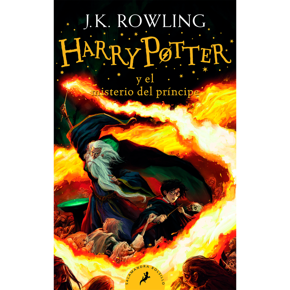 Harry Potter 6 Y El Misterio Del Príncipe. J. K. Rowling Salamandra Libro x 1.0 Harry Potter y el misterio del príncipe   J. K. Rowling  Con dieciséis años cumplidos, Harry inicia el sexto curso en Hogwarts en medio de terribles acontecimientos que asolan Inglaterra. Elegido capi