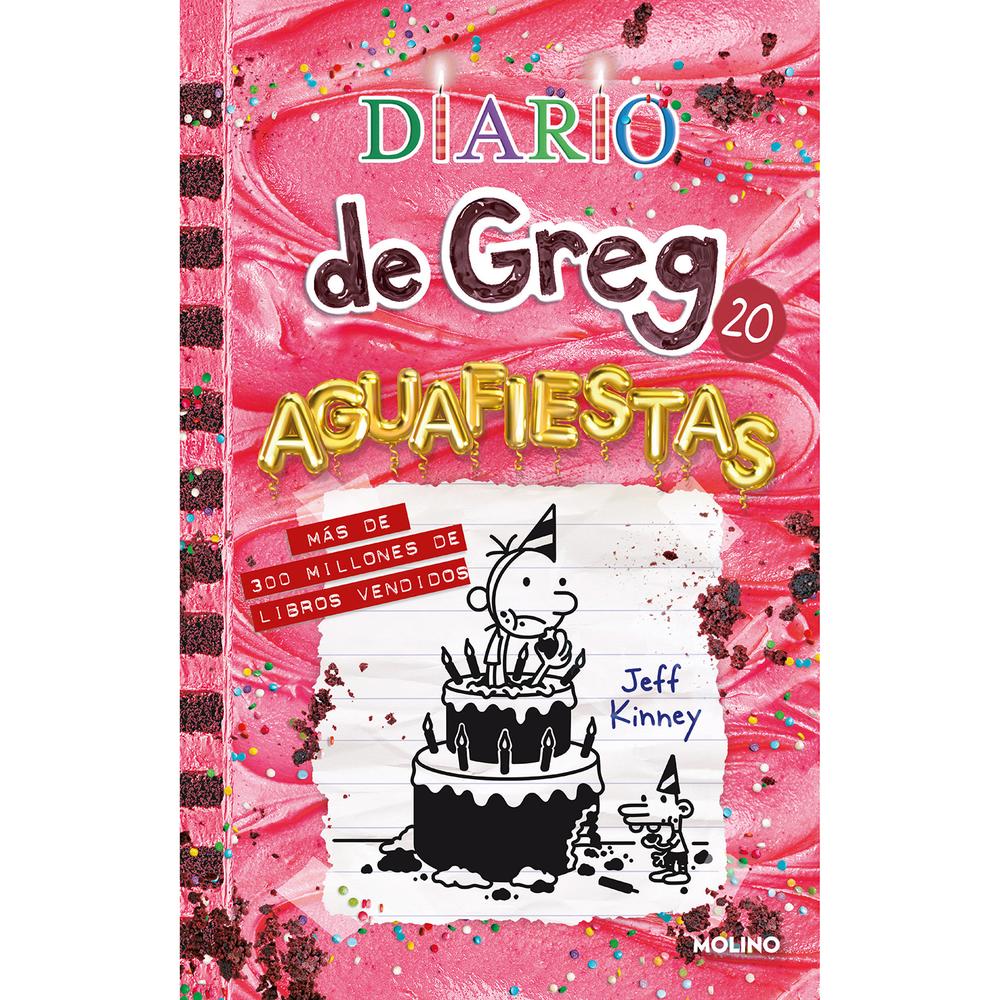 Diario De Greg 20. Aguafiestas. Jeff Kinney Molino Libro x 1.0 Diario De Greg 20. Aguafiestas. Jeff Kinney Molino Libro x 1.0