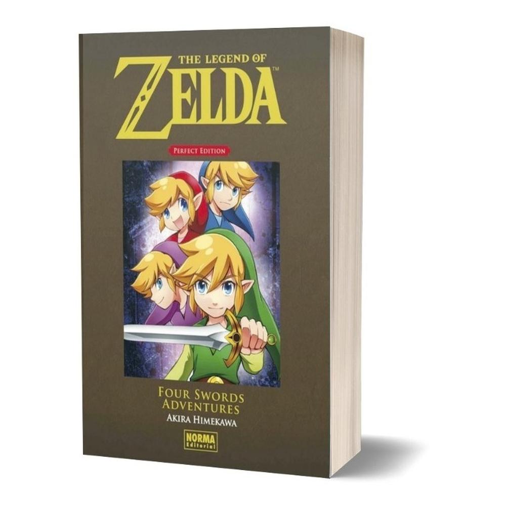Legend Of Zelda Perfect Edition 5: Four Swords Adventures Editorial Norma Libro x 1.0 THE LEGEND OF ZELDA. PERFECT EDITION 05: FOUR SWORDS ADVENTURES Autores:Akira Himekawa Colecciones:CÓMIC MANGA Editoriales:NORMA Editorial Series:THE LEGEND OF ZELDA ¡VIVE LAS AVENTURAS DE LOS