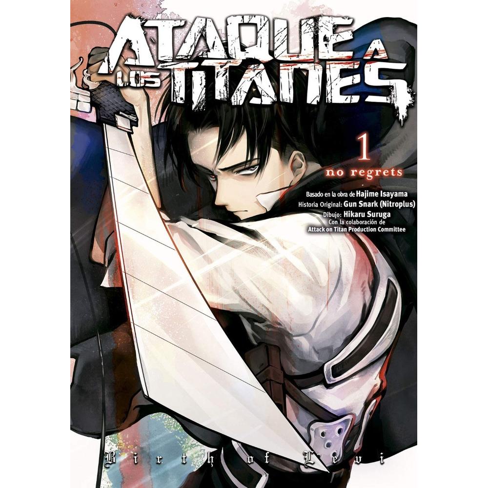 Ataque A Los Titanes No Regrets 1. Color Editorial Norma Libro x 1.0 ATAQUE A LOS TITANES NO REGRETS No. 1 / COLOR DESCUBRE EL PASADO DE LEVI, AHORA A TODO COLOR Levi Ackerman es uno de los personajes más carismáticos y queridos del manga Ataque a los titanes. En esta