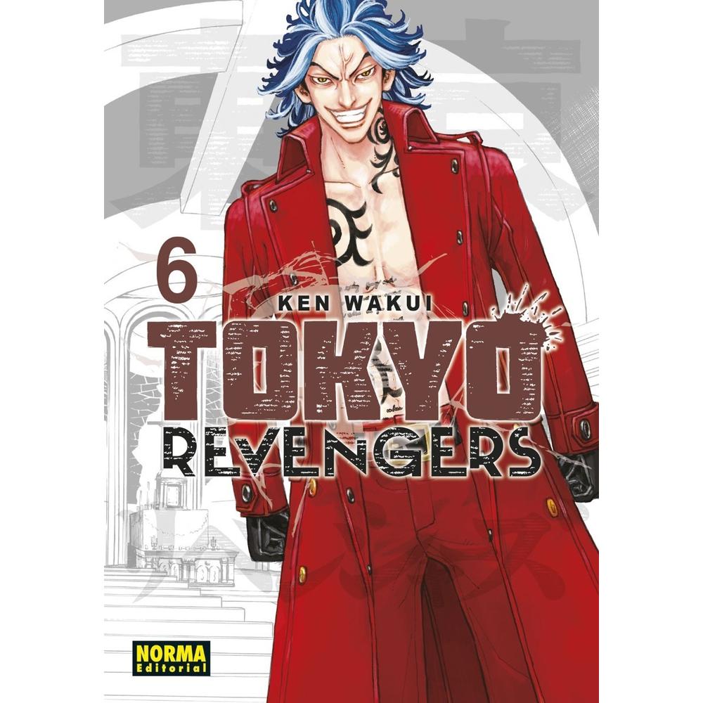 Tokyo Revengers No. 6 Editorial Norma Libro x 1.0 TOKYO REVENGERS No. 6 Autores:Ken Wakui Editoriales:NORMA Editorial Series:TOKYO REVENGERS TAKEMICHI TIENE UN NUEVO RIVAL A BATIR: ¡LA BLACK DRAGON! Takemichi conoce a Hakkai y a su hermano, Tai