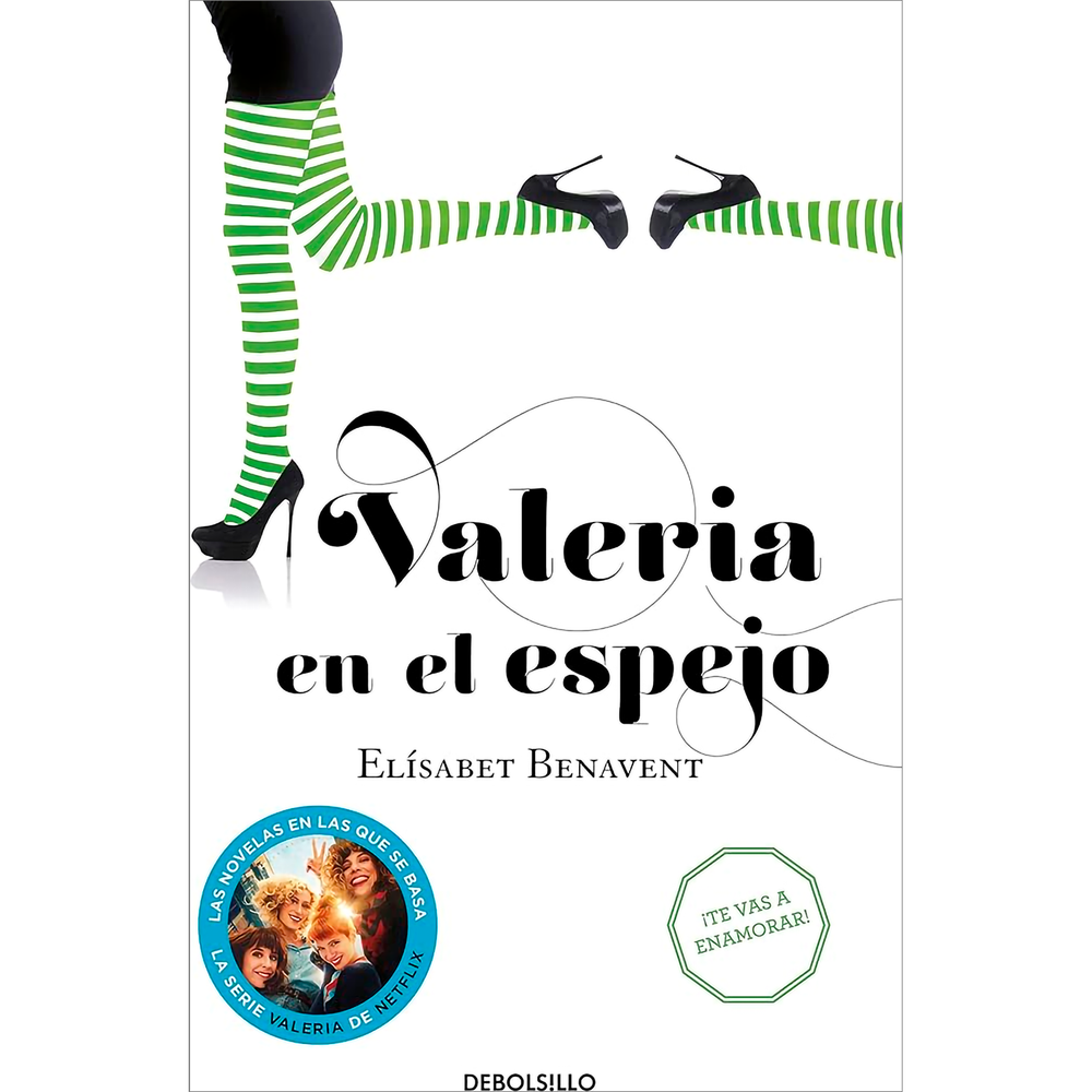 Valeria En El Espejo. Valeria 2. Elísabet Benavent Debolsillo Libro x 1.0 VALERIA EN EL ESPEJO  "Valeria se ha calzado sus zapatos y ha logrado cruzar el Atlántico. ¡Gracias a todas las lectoras argentinas que lo han hecho posible! Sé que Valeria se sentirá como en casa."  