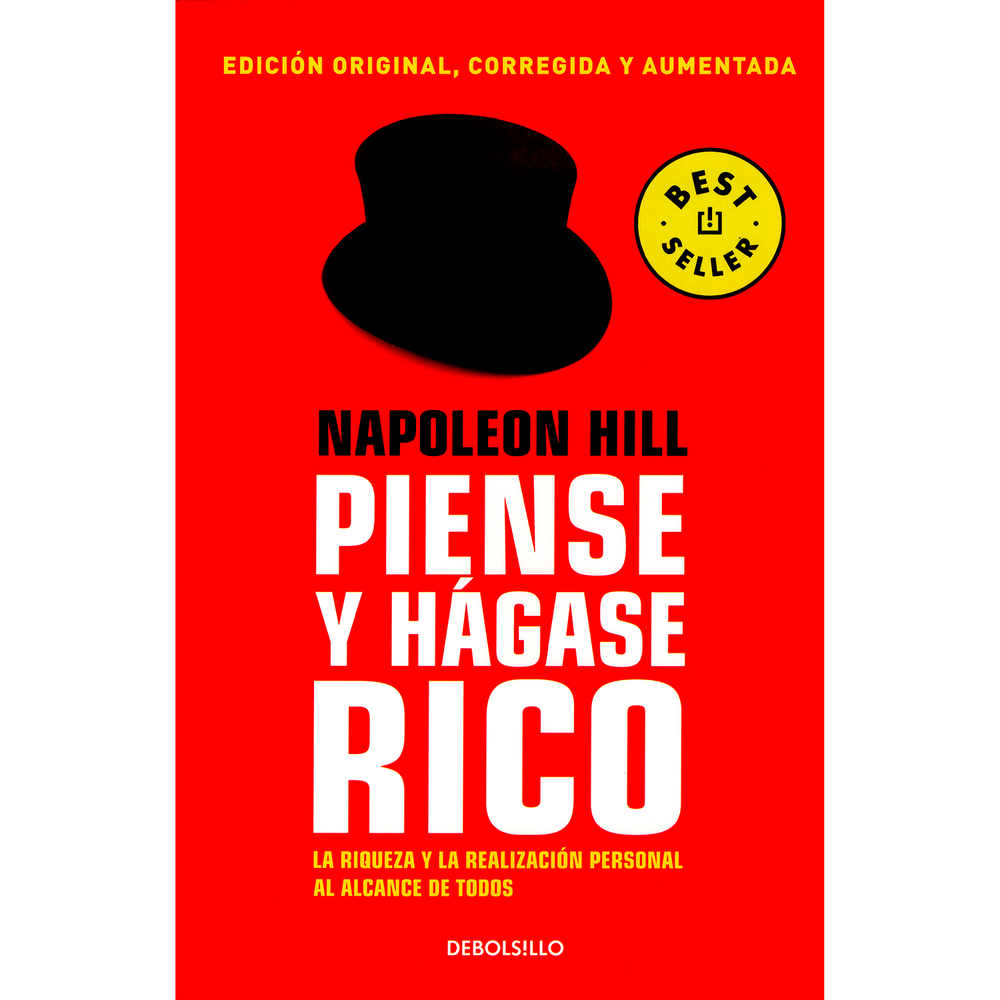 Piense Y Hágase Rico. Napoleon Hill Debolsillo Libro x 1.0 