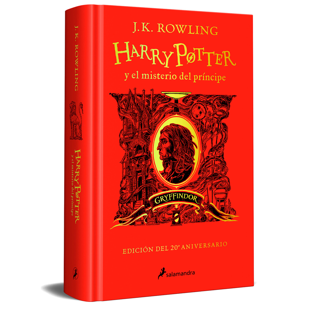 Harry Potter 6 Y El Misterio Del Príncipe. Ed. Gryffindor Salamandra Libro x 1.0 HP6-MISTERIO DEL PRINCIPE (20ANIV.GRYFF) Durante el sexto año de Harry Potter en Hogwarts, cuando se extiende el rumor de que él es «el Elegido» capaz de derrotar al Señor Tenebroso, el gran Gryffind