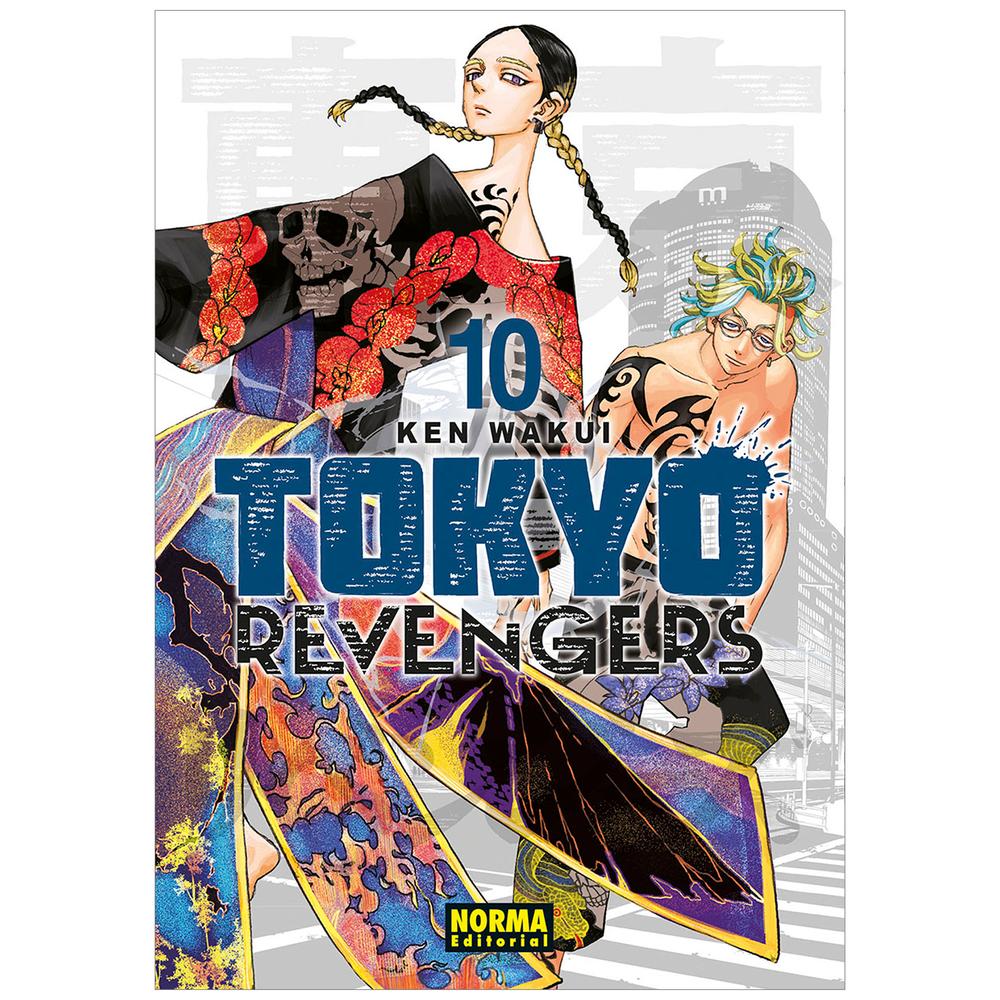Tokyo Revengers No. 10 Editorial Norma Libro x 1.0 Tokyo Revengers No. 10   LA TOMAN ESTÇ ACABADA, Llega un nuevo número de este manga que será para muchos el manga de nuestra juventud.a Tenjiku ha dejado a la Toman al borde de la destrucción con el i