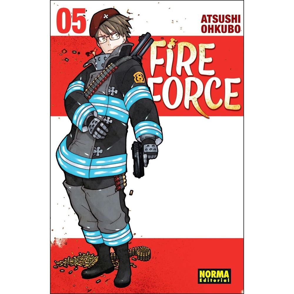 Fire Force No. 5. Editorial Norma Editorial Norma Libro x 1.0 Fire Force No. 5 íEMPIEZA LA SAGA DE ASAKUSA! Joker, el hombre misterioso, le cuenta a Shinra que Shô, su hermano pequeño, es el líder de un grupo que está a las órdenes del Pastor. ¿Impedirá este d