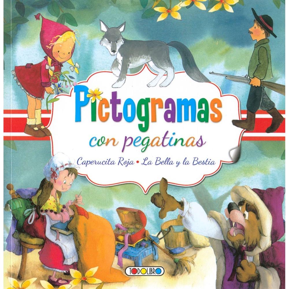 Pictogramas Pegatinas: Caperucita Roja, La Bella Y La Bestia Todo Libro Libro x 1.0 Pictogramas Pegatinas: Caperucita Roja, La Bella Y La Bestia Todo Libro Libro x 1.0