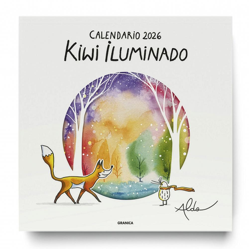 Kiwi Iluminado 2026. Calendario De Pared Granica Libro x 1.0 Kiwi Iluminado 2026. Calendario De Pared Interior: A todo color con página de stickers. - 24pags. Encuadernación: Termosellado individual. Formato: 29 x 29 Editorial: Ediciones Granica ISBN: 97863166